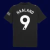 Haaland 9 Manchester City Away Jersey 2526B - KFCool – Football Jerseys & Soccer Kits Store Haaland Manchester City away jersey back 25/26 with #9, high-quality breathable design.
