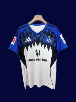 Hamburg Home Jersey 25/26 Fans Version front collectible high‑quality football top