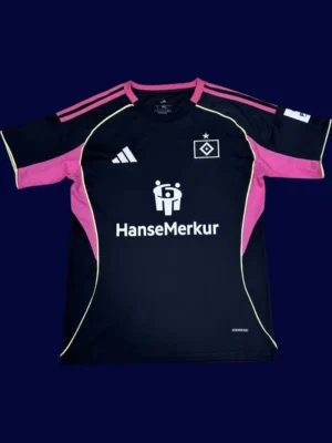 Hamburg Third Jersey 25/26 Fans Version front retro design breathable