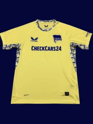 Hertha BSC Away Jersey 25/26 Fans Version front high‑quality breathable shirt