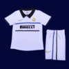 Inter Milan 1998 99 kids away retro jersey front in throwback colors