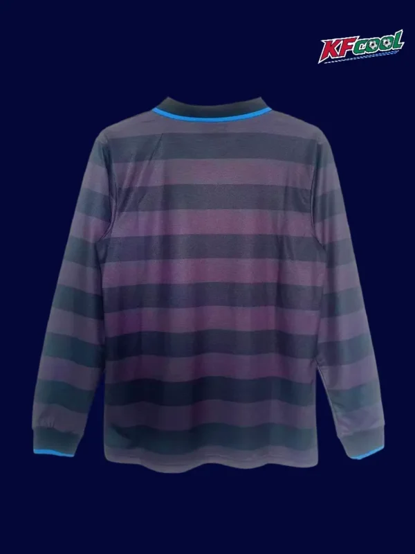 Inter Milan 1997 98 away classic retro long sleeve jersey back with classic long sleeve cut