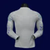 Inter Milan Away White Long Sleeve 25/26 Player Back View