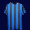Inter Milan 1997 98 home classic retro jersey back with plain retro rear and authentic cut