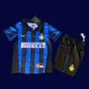 Inter Milan 1998 99 kids home retro jersey front with child friendly sizing