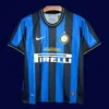 Inter Milan 2009 10 home retro finalist jersey front with commemorative elements