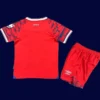 Ipswich Town Away Red Kids Kits 25/26 back showing printed number panel.