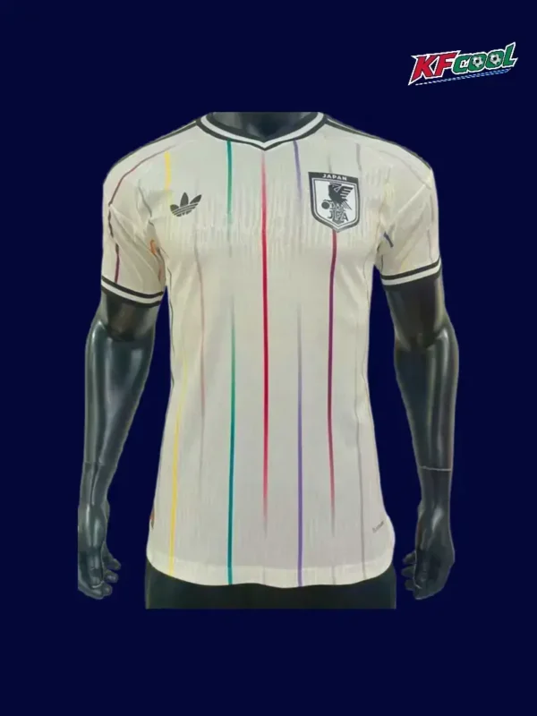 Japan away white jersey 26/27 player front — pro fit, lightweight