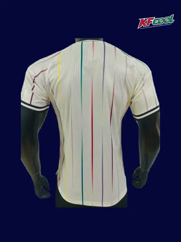 Japan away white jersey 26/27 player back — ventilation panels