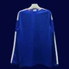 Japan home blue long sleeve jersey 26/27 fans back with seam detail