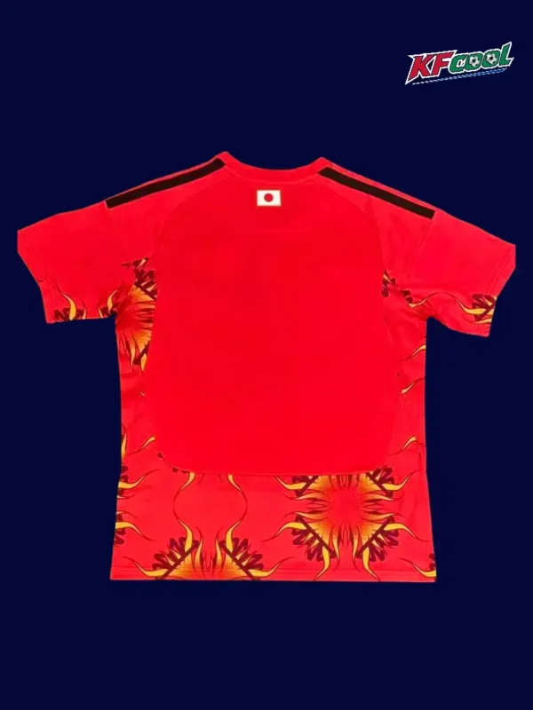 Japan red goalkeeper jersey 26/27 fans back with reinforced panels