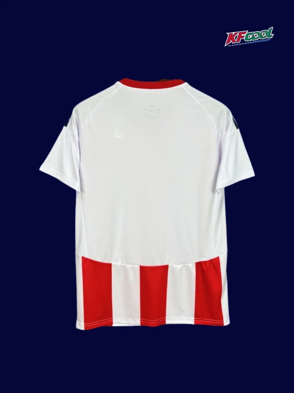Junior Barranquilla 25/26 home jersey back view