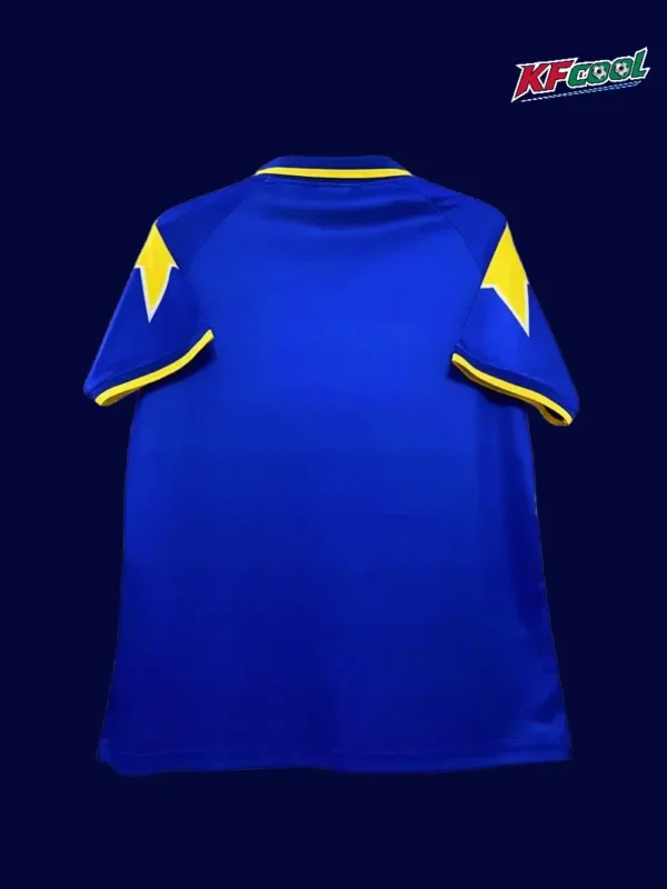 Juventus 1994 95 away classic retro jersey back with simple rear