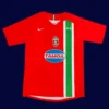 Juventus 2005 06 away classic retro jersey front with vintage away palette