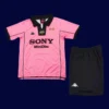 Juventus 1997 98 kids away classic retro jersey front child size away colors