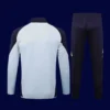 Juventus 25/26 grey black polo tracksuit back view