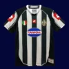 Juventus 2002 03 home classic retro jersey front with minimalist stripe style