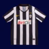 Juventus 2010 11 home classic retro jersey front with classic black white identity