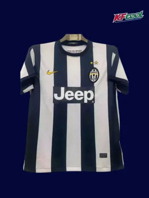 Juventus 2012 13 home classic retro jersey front with clean stripe layout