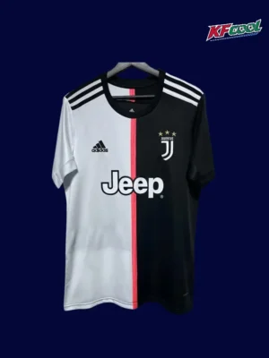 Juventus 2019 20 home classic retro jersey front with black white heritage styling