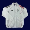 Juventus 25 26 white windbreaker front fans version lightweight design