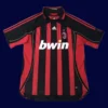 Kaka AC Milan home retro jersey front 06/07, high-quality breathable fan gear.