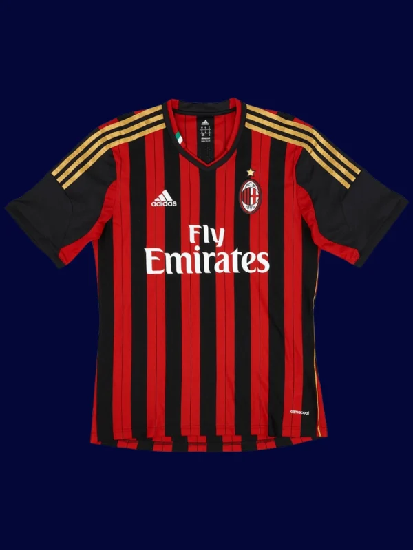 Kaka AC Milan home retro jersey front 13/14, high-quality breathable fan gear.