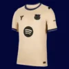 Lamine Yamal Barcelona away jersey front 25/26, high-quality breathable fan shirt.