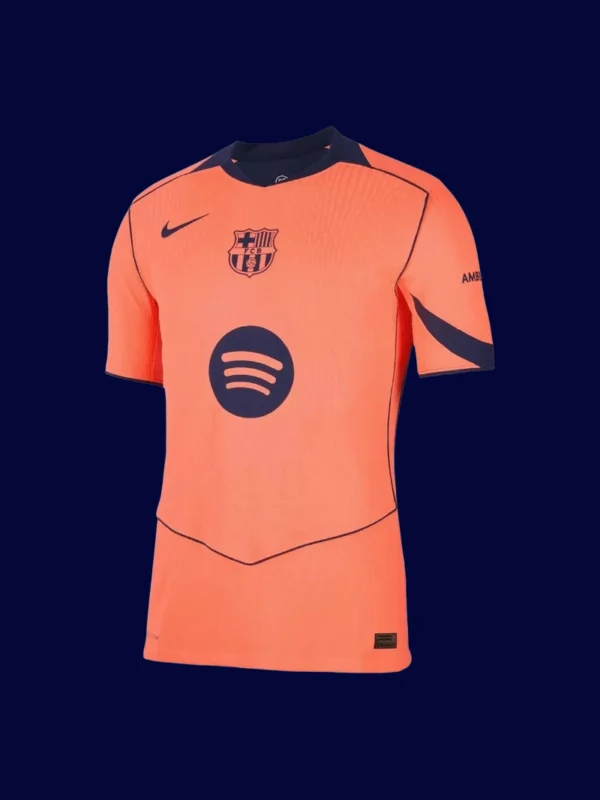 Lamine Yamal Barcelona third player jersey front 25/26 UCL, high-quality breathable fan gear.