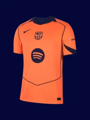 Lamine Yamal Barcelona third jersey front 25/26 UCL, high-quality breathable fan gear.
