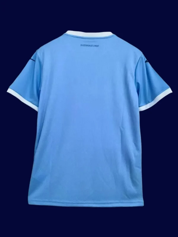 Lazio Home Jersey 25/26 Fans Version back with printed number panel.