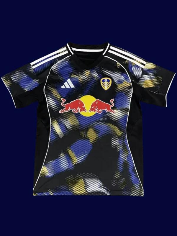 Leeds United Third Jersey 25/26 Fans Version front showing alternate third kit design and crest.