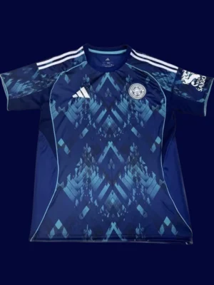Leicester City Away Jersey 25/26 Fans Version front with away colors and badge.