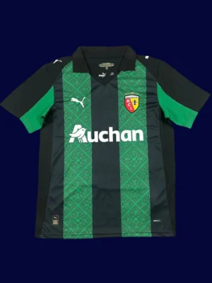 Lens Away Jersey 25/26 Fans Version front high‑quality breathable lightweight shirt