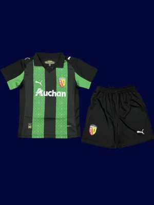 Lens Away Kids kits 25/26 front lightweight breathable youth football shirt