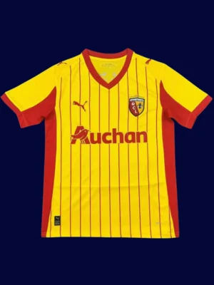Lens Home Jersey 25/26 Fans Version front collectible high‑quality football top