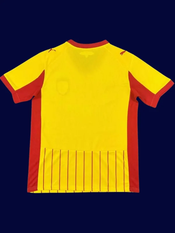 Lens Home Jersey 25/26 Fans Version back custom number