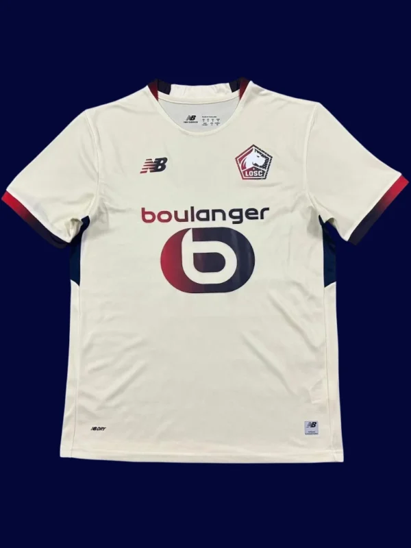 Lille Away Jersey 25/26 Fans Version front high‑quality breathable lightweight football shirt
