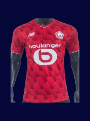 Lille Home Jersey 25/26 Player Version front pro‑grade lightweight performance shirt