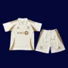 Los Angeles away white kids kits 25/26 front white black red stripes