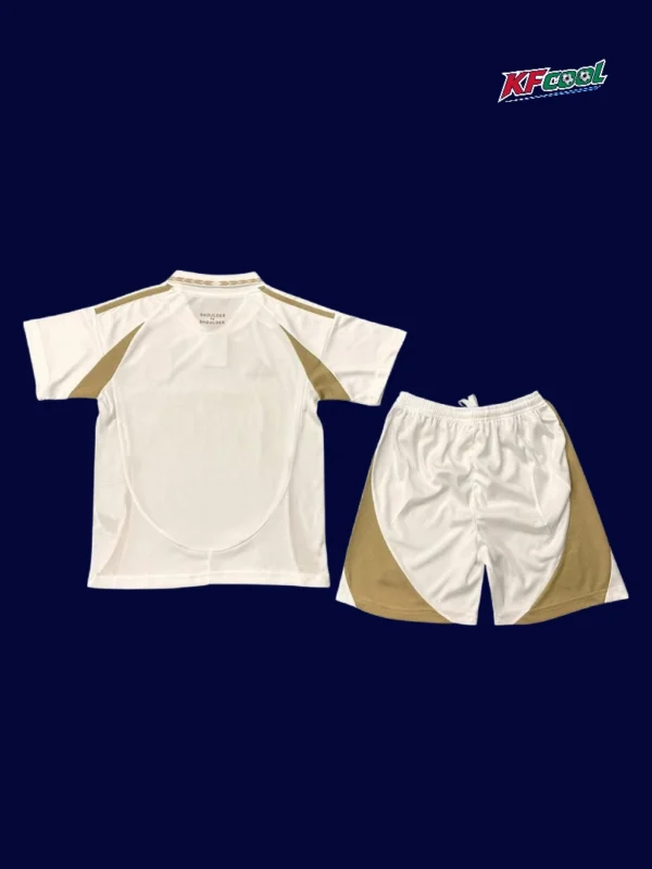 Los Angeles away white kids kits 25/26 back view