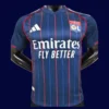 Lyon Away Jersey 25/26 Player Version front pro‑grade lightweight performance football shirt