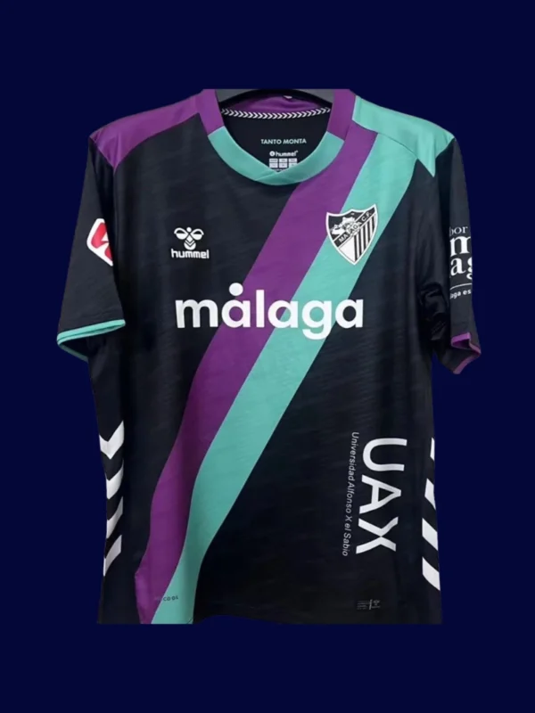 Malaga Bilbao Third Jersey 25/26 Fans Version front showing third kit styling and crest.