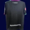 Malaga Bilbao Third Jersey 25/26 Fans Version back with number area and stitched details.