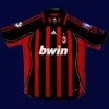 Maldini AC Milan UCL home retro jersey front 06/07, high-quality breathable fan gear.