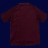 back view of Manchester City away retro jersey (12/13) showing number-ready back panel.