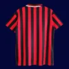 back view of Manchester City away retro jersey (94/96) showing reinforced back panel.