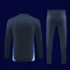 back view of Manchester City tracksuit (24/25) showing smooth back and ergonomic seams.