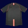 back view of away black retro jersey (07/08) showing reinforced back panel.