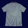 back view of away black retro jersey (94/96) showing plain back for numbers.